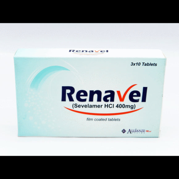 RENAVEL 400MG TAB 30S